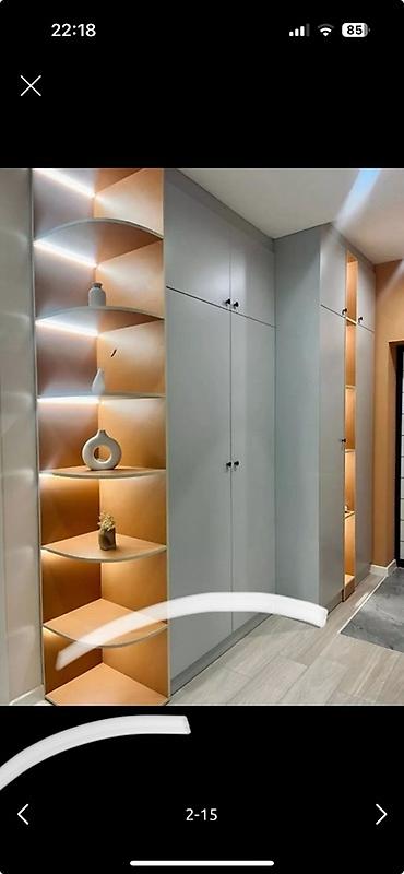 бишкее: Студия, 52 м², Пишпек 6 этаж, Свежий ремонт — 2