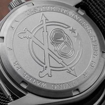 Ručni satovi: Addiesdive ad2079 - 36mm - crna / bez potpuno nov muški sat — 10