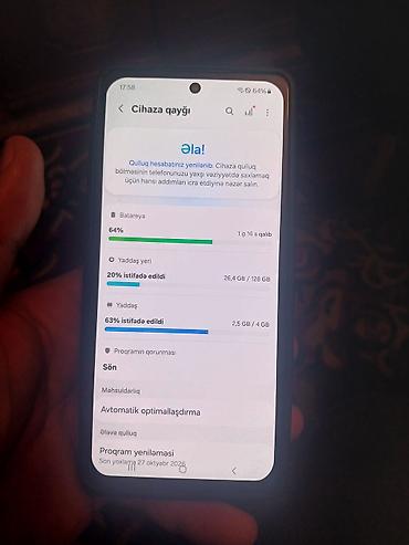 on kamera: Samsung Galaxy A52, 128 GB, rəng - Qara — 3