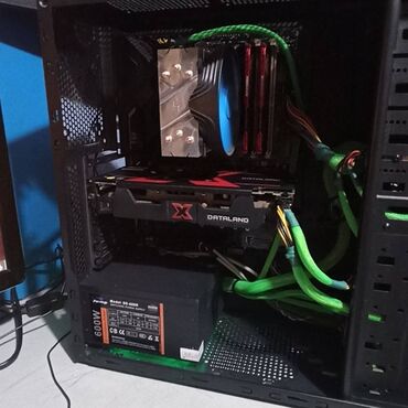 Настольные ПК и рабочие станции: Компьютер, ядер - 4, ОЗУ 16 ГБ, Игровой, Б/у, Intel Core i5, AMD Radeon RX 580, SSD — 2