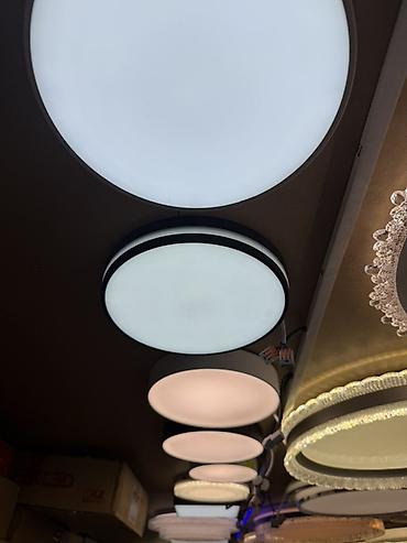 smart light: Круглые потолочные светодиодные светильники (накладные) - Форма — 1
