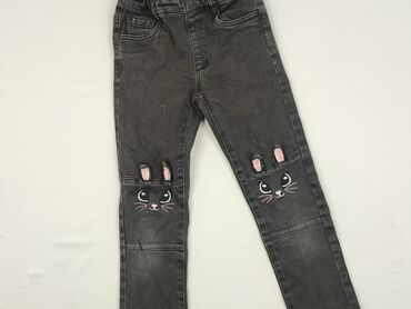Jeans, 7 years, 116/122, condition - Perfect