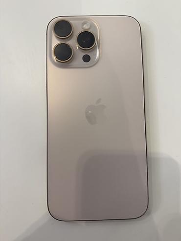 iphone 16 pro desert: IPhone 16 Pro Max, 256 GB, Desert Titanium, Barmaq izi, Face ID — 2