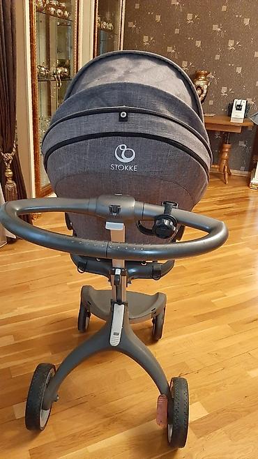 lulka: Stokke kolyaska, seliqeli islenib, iki dene başligi (lulka) var, biri — 5