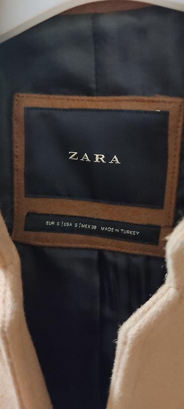 memi paltar: Palto, Zara, S, rəng - Sarı — 3