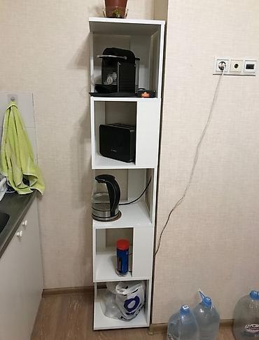 Другая мебель: Стеллаж белый Pine, 35х35х175 см +Бесплатная доставка по городу Цена — 13