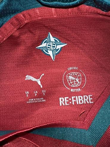 Kişi geyimləri: Futbolka, Puma, S, rəng - Qırmızı — 6