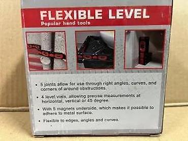Libele: Fleksibilna libela sa magnetima – “Flexible Level” Opis: - Sastoji se — 18