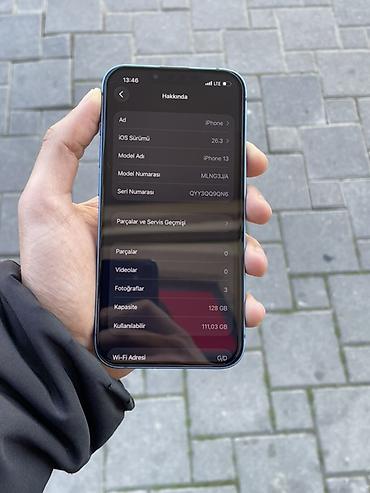 Apple iPhone: IPhone 13, 128 GB, Mavi, Face ID — 11