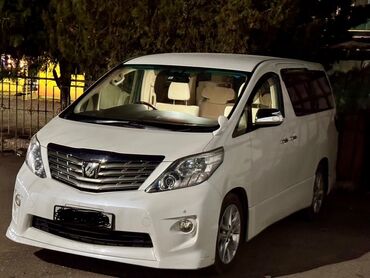 тойота альфард левый руль в бишкеке: Белый минивэн Toyota Alphard с динамичным дизайном кузова и