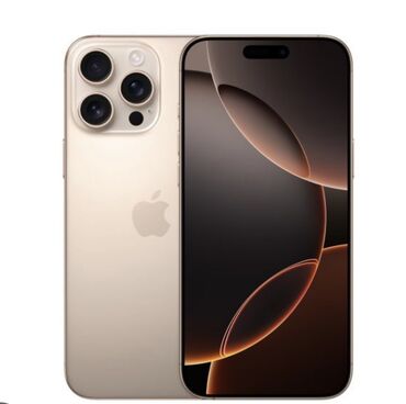 iphon 11 ikinci el: IPhone 16 Pro, 256 GB, Desert Titanium, Face ID