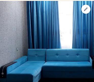 taxt bazali: Real alıcıya endirim olacag Acılan bazalı göy rəngdə kunc divan — 1
