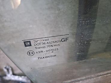 2005 kia sephia: GM Pilkington sərt temperli yan şüşə - Brend/istehsalçı: Pilkington — 1