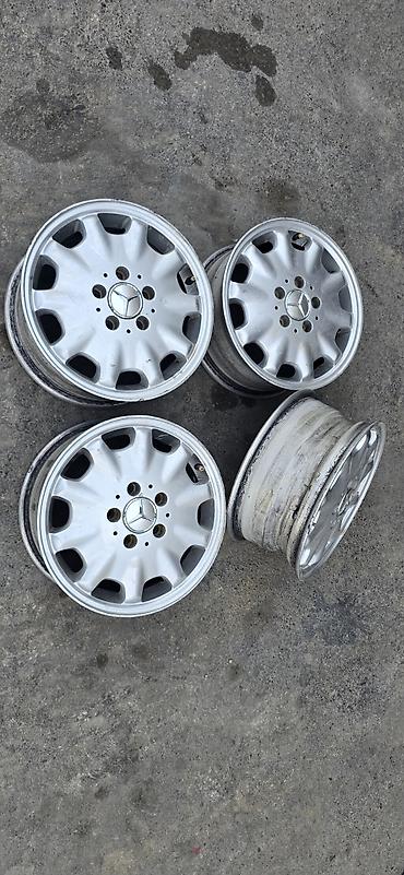 avto kran: Mercedes-Benz orijinal yüngül lehimli disklər – 4 ədəd 15 lik di heç — 2