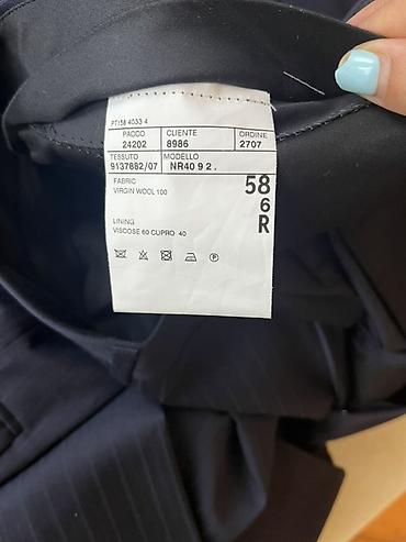 ucuz kişi geyimləri: Nino Danieli kişi kostyum dəsti - Model: NR4092 - Ölçü: 58, qollar — 1
