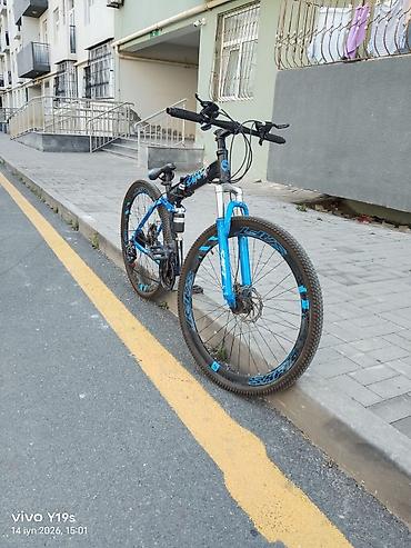İdman velosipedləri: Satılır – "29"Ölçü Qatlanan Velosiped Velosiped yaxşı vəziyyətdədir — 4
