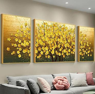 Картины: Настенные художественные постеры/картины в рамах для интерьера. - — 3