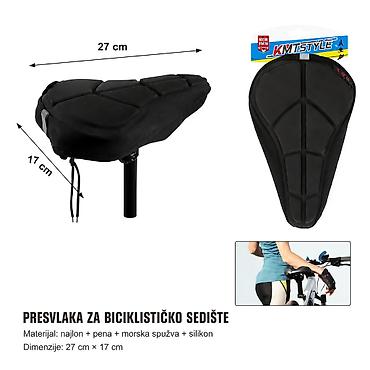 KMT Silikonska navlaka za sedište bicikla 2001553 Silikonska gel