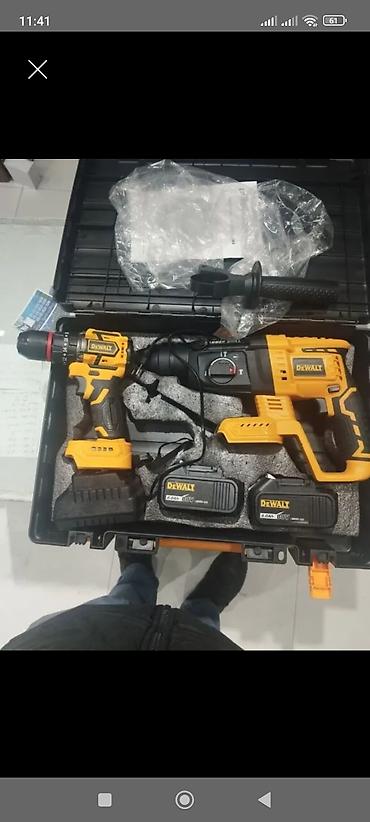 direlər: Dewalt akkumulyatorlu alətlər dəsti Komplekt: - SDS-Plus — 1