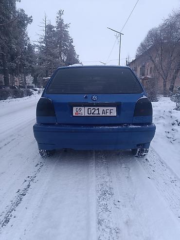 Унаа: Volkswagen Golf: 1992 г., 1.6 л, Кол менен иштөөчү, Бензин, Хетчбек — 5
