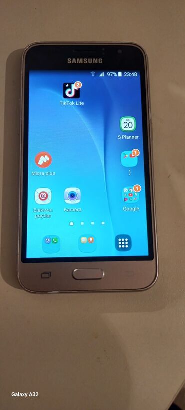 Samsung: Samsung Galaxy J1 Duos, 8 GB, rəng - Qızılı, İki sim kartlı