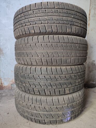 диски шины 16: Шины 215 / 60 / R 16, Зима, Б/у, GoodYear