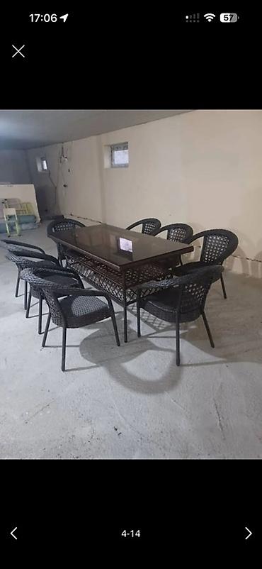 Столы и стулья для кафе: Стол и стул для кафе — 19