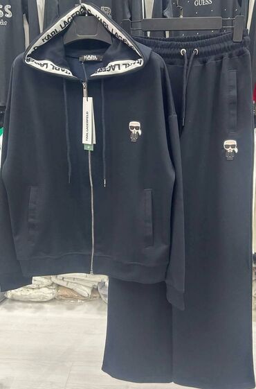 Gornji i donji deo: Karl Lagerfeld komplet trenerke – original model - Gornji deo: duks — 9