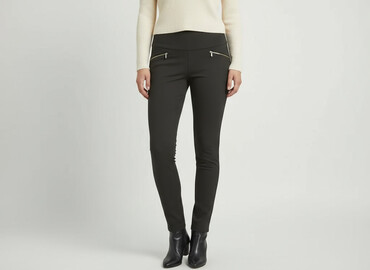 Women's Pants: Spodnie materiałowe damskie, rozmiar L