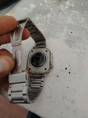 smart saatlari: Məhsul: Smart saat (Watch Ultra 49mm) – metal çoxtandı işletmirem — 2