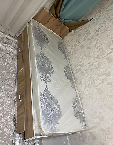 кара балта мебел бу: Односпальная кровать, Новый, С матрасом, длина - 190 см — 3