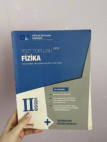 Testlər: Test toplu-Fizika 2ci hissə — 1