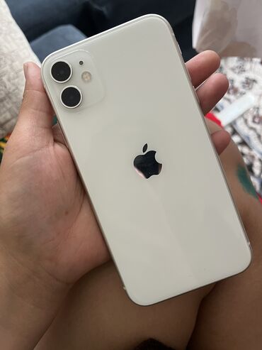 redmi 9c nfs: IPhone 11, Б/у, 128 ГБ, Белый, Чехол, 67 %