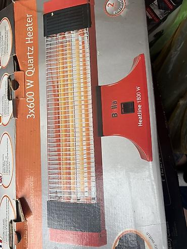 67 watt charger: Bla Bla Quartz Heater – 1800 W - Güc: 3 x 600 W (ümumi 1800 W) — 1