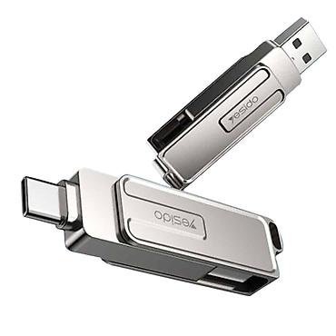 usb otg: Kateqoriya: Flash yaddaşlar Brend: Yesido Model: FL17 128GBb Silver — 1