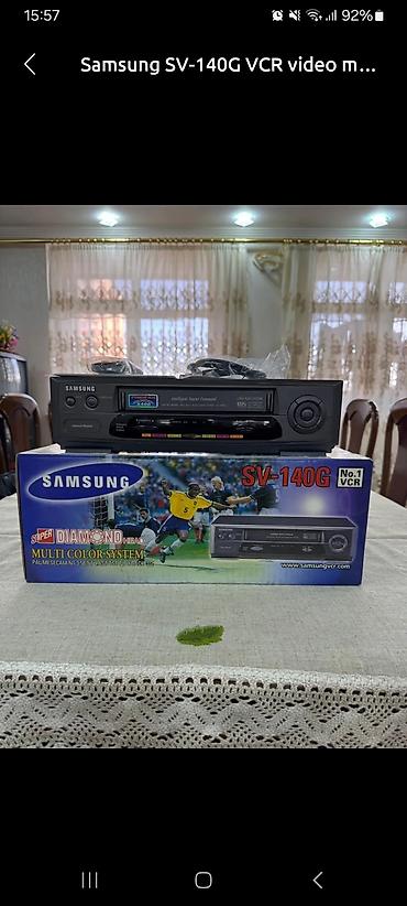 İşlənmiş Kaset Maqnitofon Samsung