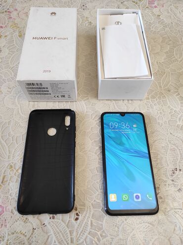 huawei p30 pro: Huawei P Smart, 32 GB, rəng - Qara, Sensor, Barmaq izi