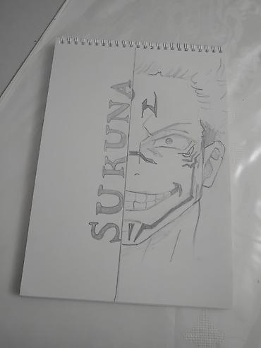 jujutsu kaisen: Заголовок: Рисунки карандашом ручной работы / Аниме, Мультфильмы — 1