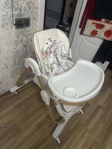 avent su butulkasi: Kidilo uşaq yemək stulu - Rəng: krem/bej tonları, naxışlı yumşaq — 2