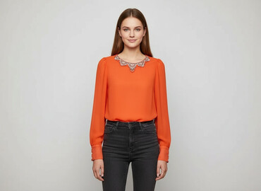modne bluzy dla nastolatek: Zara, Жіноча блуза, розмір XS