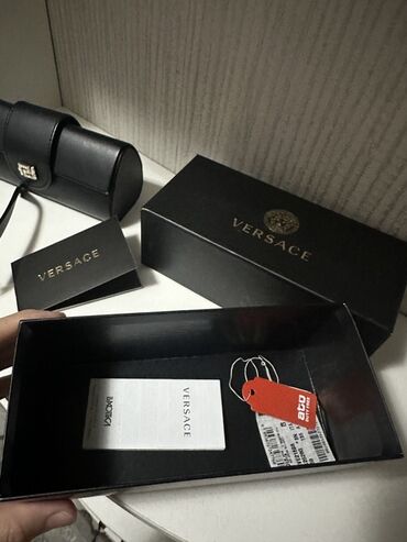 Солнцезащитные очки: Солнцезащитные очки очки, Versace, Унисекс, Авиатор, Оригинал, Новый — 9