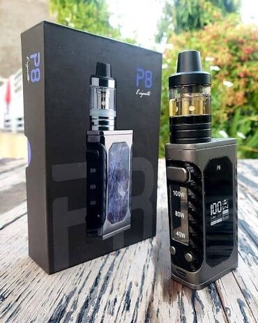 Qəlyan, vayp və aksesuarları: Elektron qelyan Vape P8 + yağ hədiyyə endirimlə cəmi 49 azn 😍 Tam