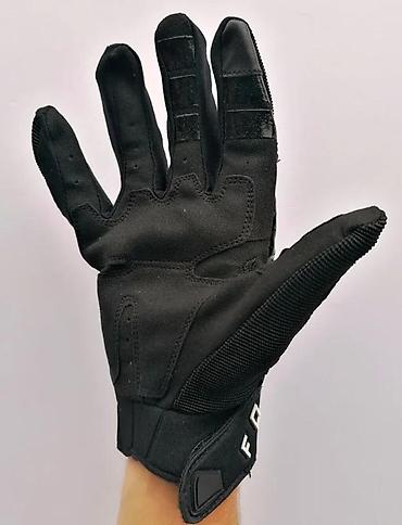 Oprema za bicikliste: Motociklističke zaštitne rukavice – crne, duge - Ojačani štitnici na — 4