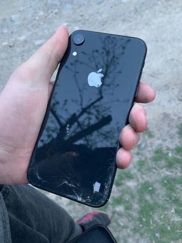 обмен на хр: IPhone Xr, Б/у, 64 ГБ, Черный, Чехол, Наушники, Кабель, 79 %