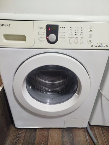 Tikiş maşınları: Paltaryuyan maşın Samsung, 6 kq, İşlənmiş, Avtomat, Qurutma var, Ünvandan götürmə, Pulsuz çatdırılma, Ödənişli çatdırılma