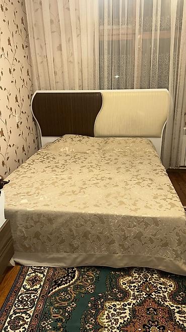 Yataq otağı mebel dəsti - Komplekt: ikinəfərlik çarpayı, sürüşkən