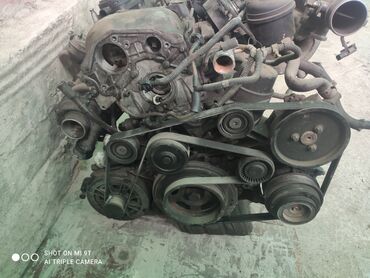 Двигатели, моторы и ГБЦ: Дизельный мотор Mercedes-Benz 2.2 л, Б/у, Оригинал