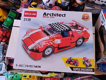 Конструктор BRICK Architect 3110 — Super Speedster - Набор из 278+