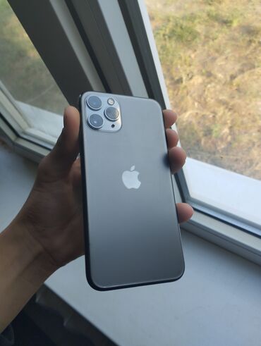 айфон 11 про бу бишкек: IPhone 11 Pro, Б/у, 64 ГБ, Black Titanium, Зарядное устройство, Чехол, 81 %