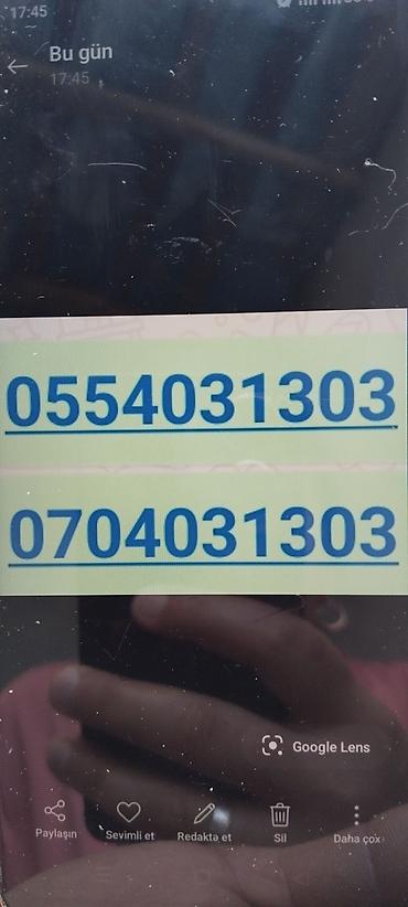 yeni 010 nomreler: Xüsusi mobil nömrələr Təklif olunur: eyni sonluğa malik iki uyğun — 1